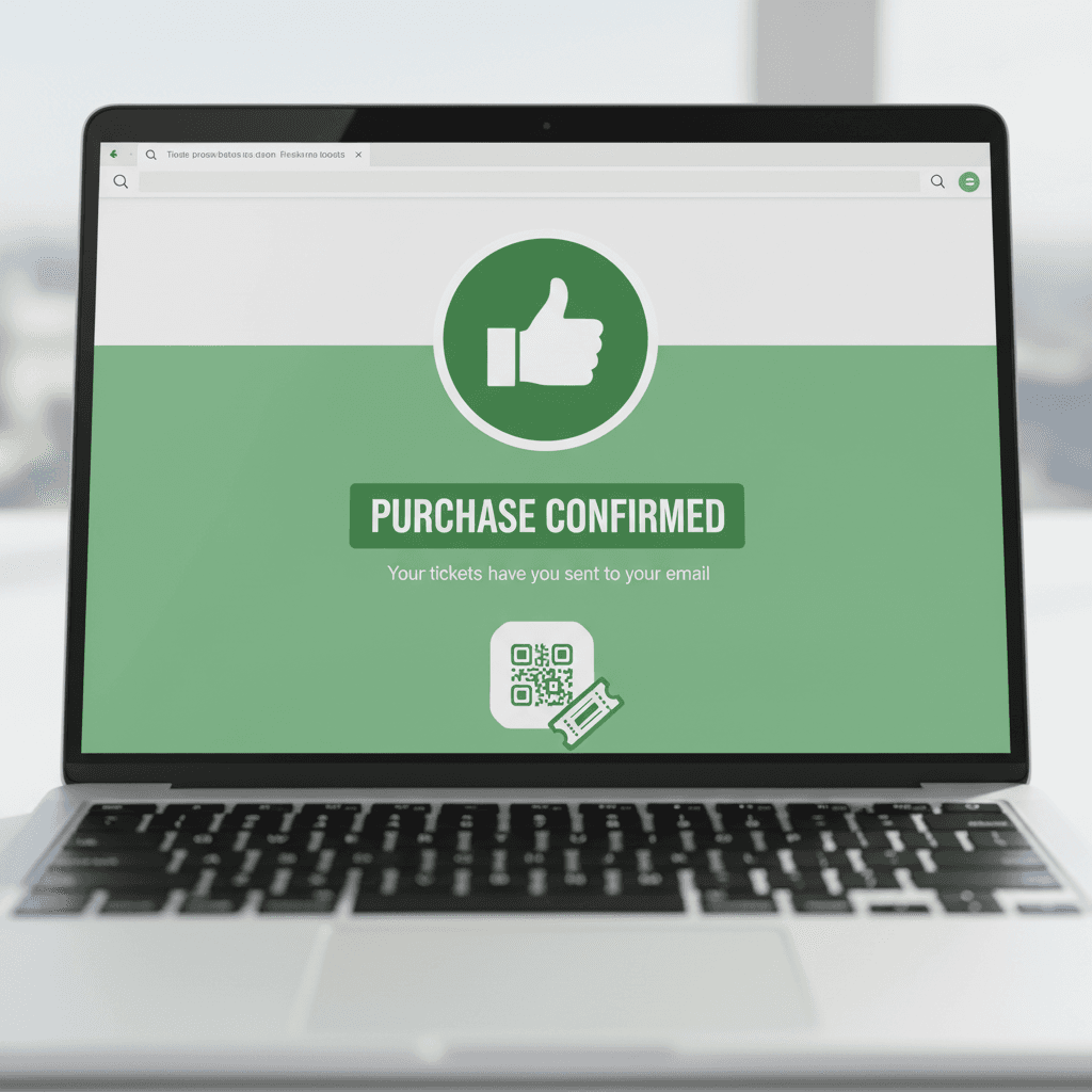 Online ticket sales interface